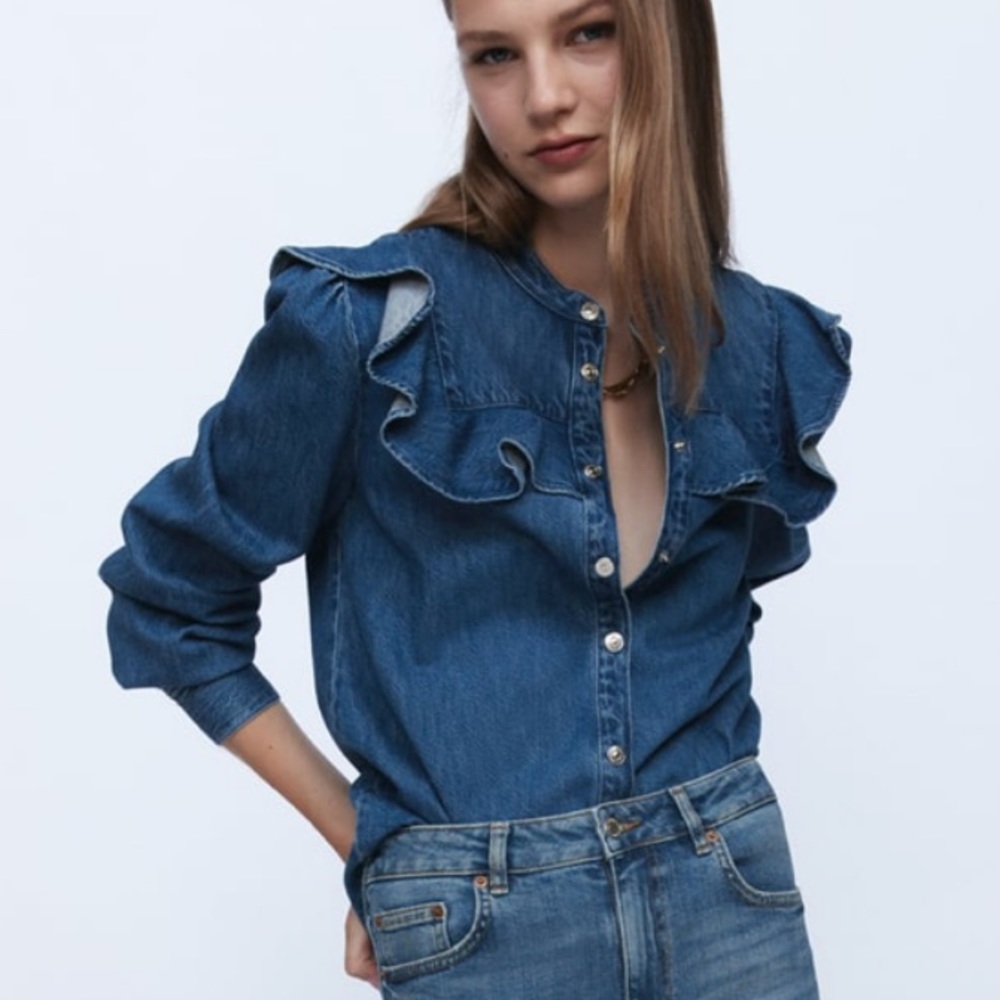 Denim shirt